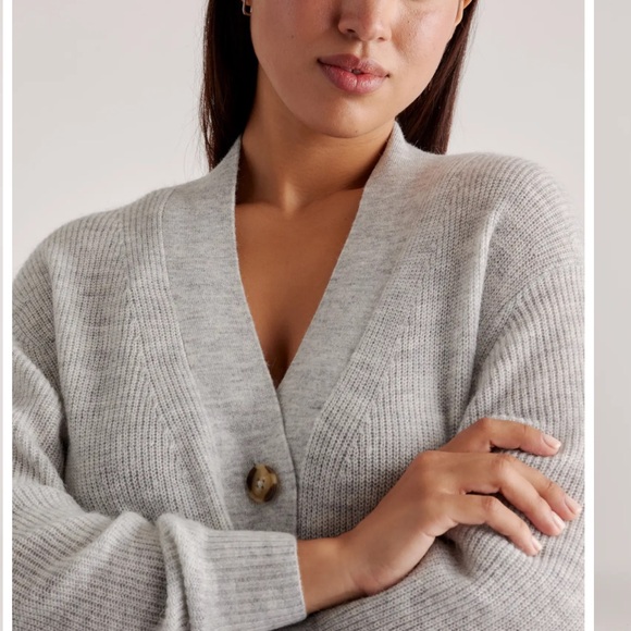 Quince Baby Alpaca-Wool Oversized Cardigan size XL new with out tags - Picture 2 of 13